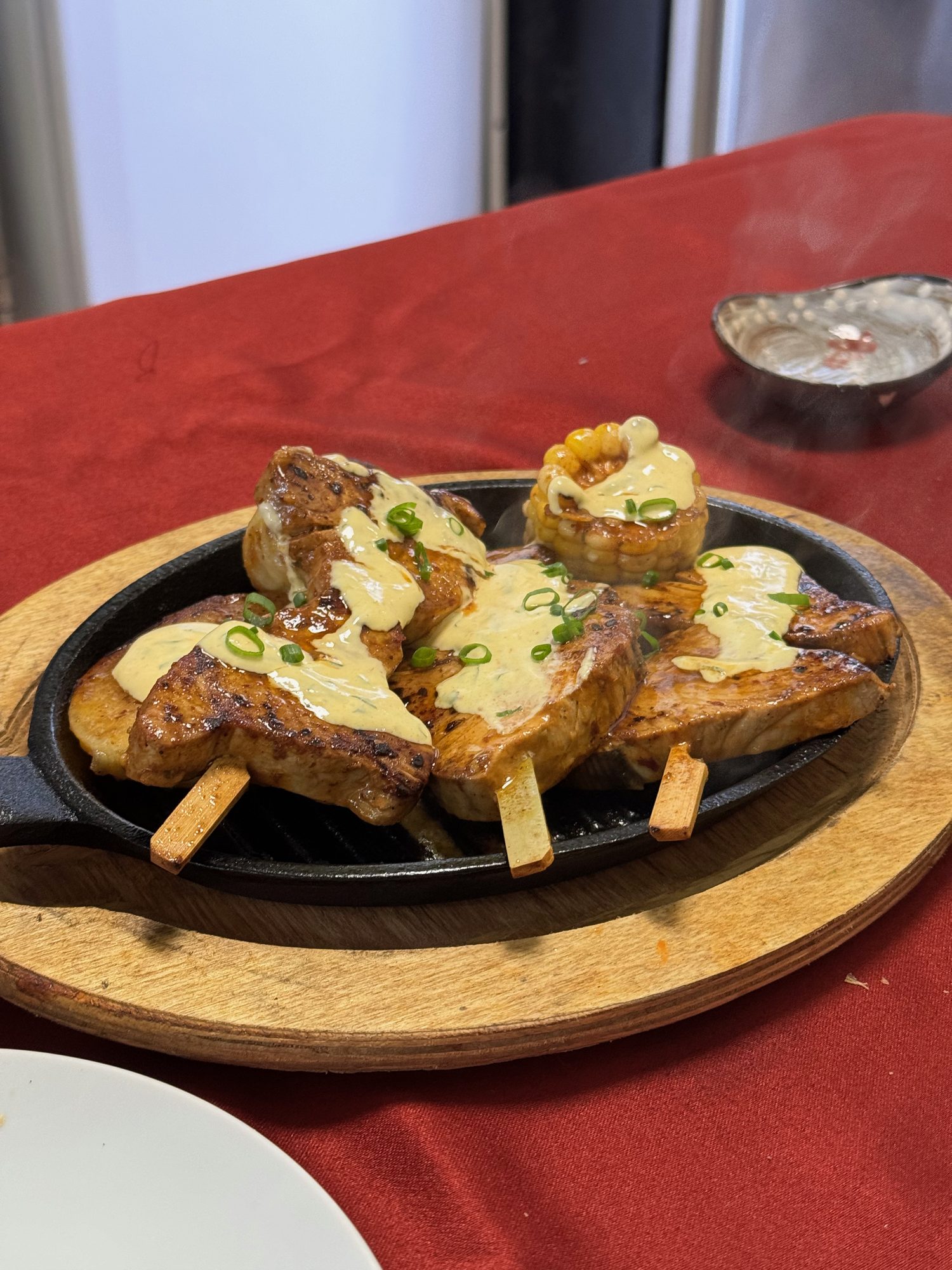 Anticuchos de maguro
