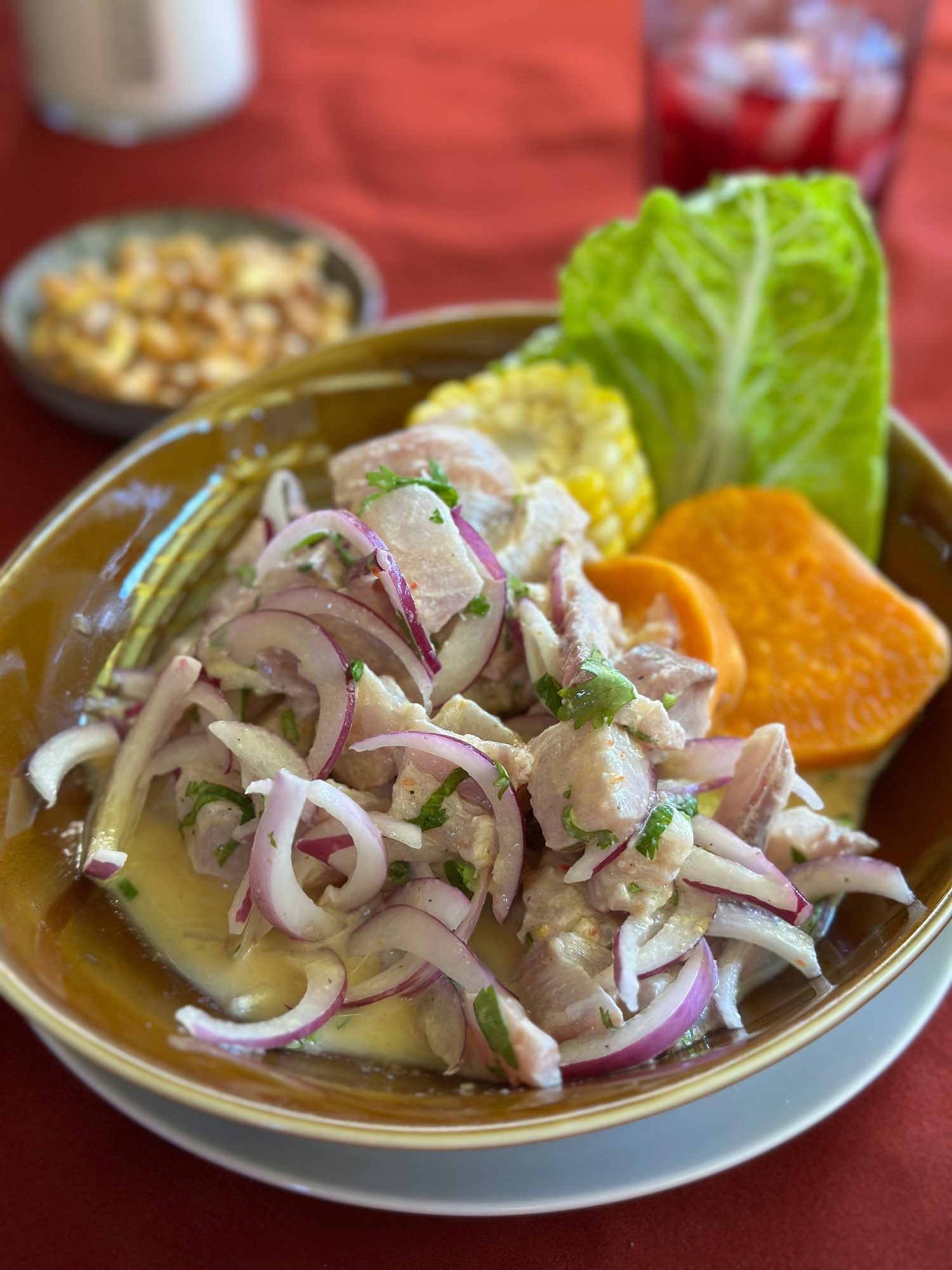 Ceviche de mahi mahi
