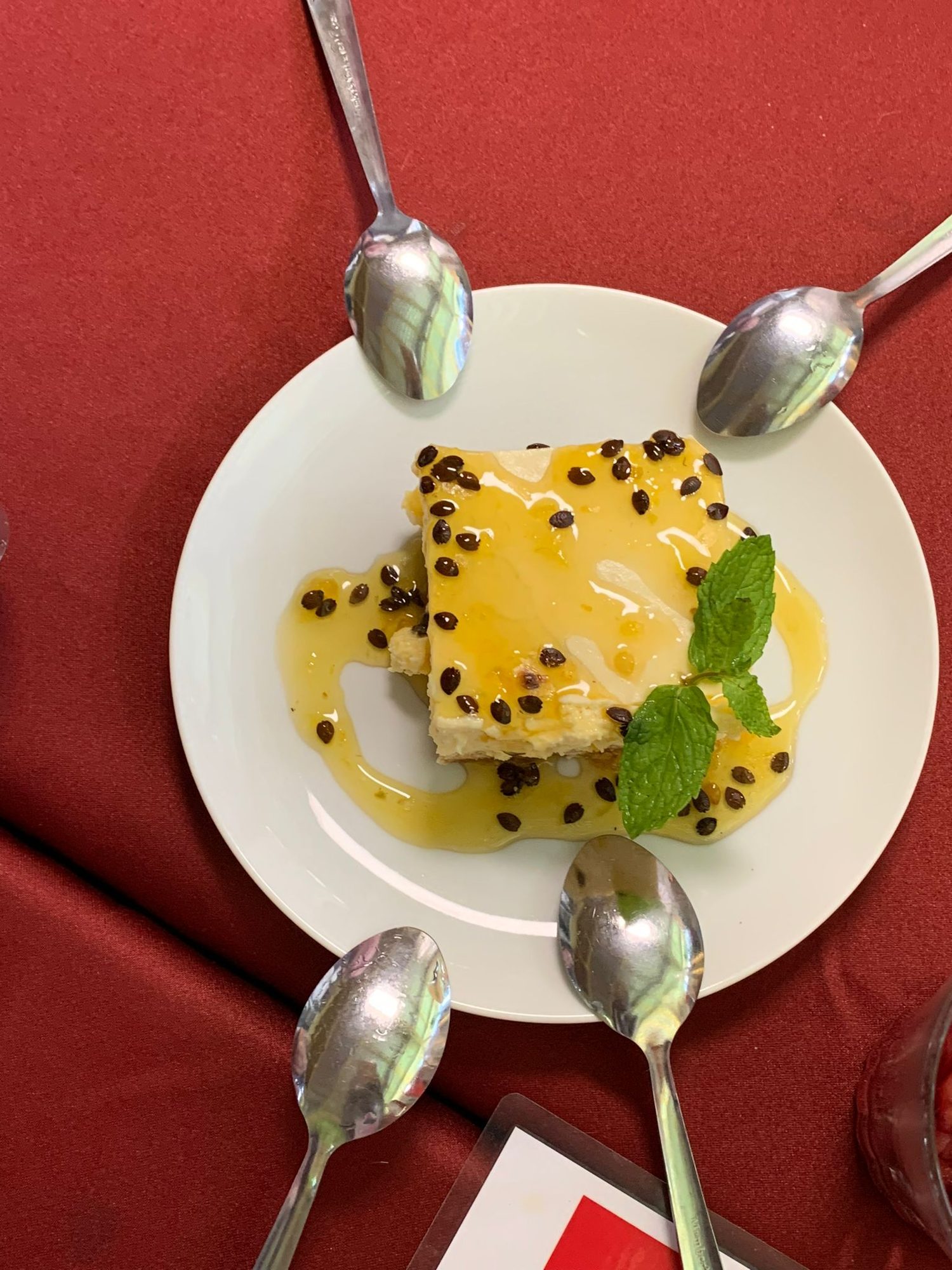 Cheesecake de Maracuyá